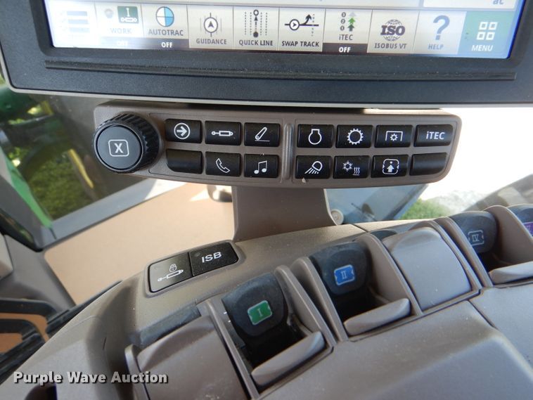 image for item DD6350 2018 John Deere 8370R MFWD tractor