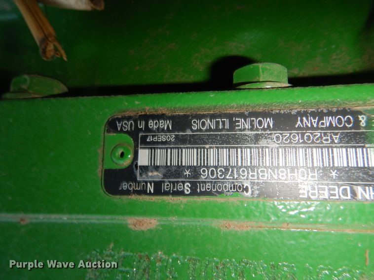 image for item DD6350 2018 John Deere 8370R MFWD tractor