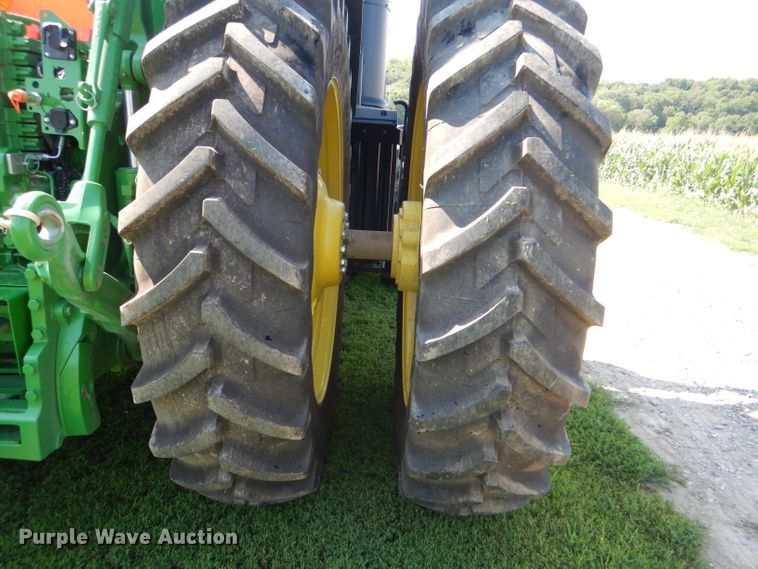 image for item DD6350 2018 John Deere 8370R MFWD tractor