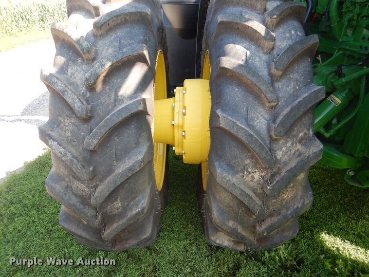 image for item DD6350 2018 John Deere 8370R MFWD tractor