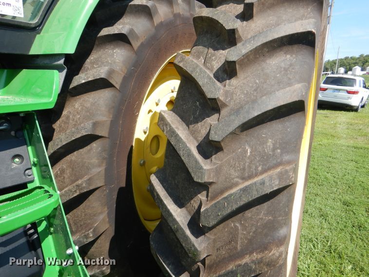 image for item DD6350 2018 John Deere 8370R MFWD tractor