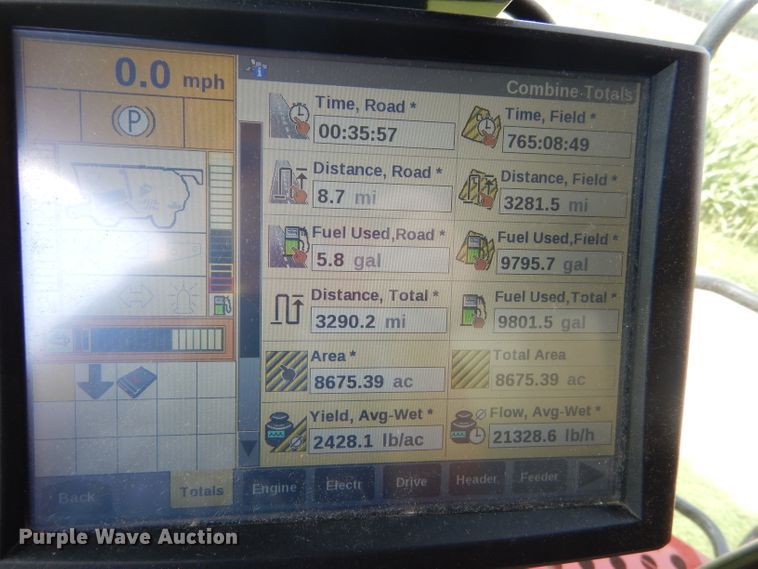 image for item DD6354 2014 Case IH 6140 AFS Hillco Sidehill RWA combine