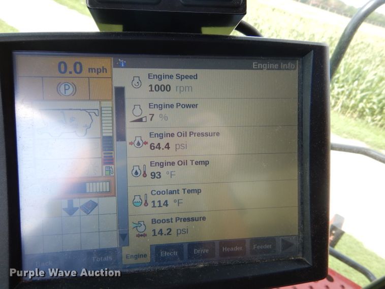 image for item DD6354 2014 Case IH 6140 AFS Hillco Sidehill RWA combine