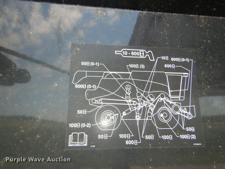 image for item DD6354 2014 Case IH 6140 AFS Hillco Sidehill RWA combine