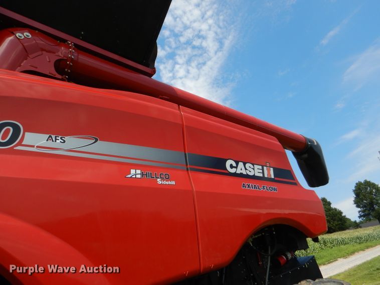 image for item DD6354 2014 Case IH 6140 AFS Hillco Sidehill RWA combine