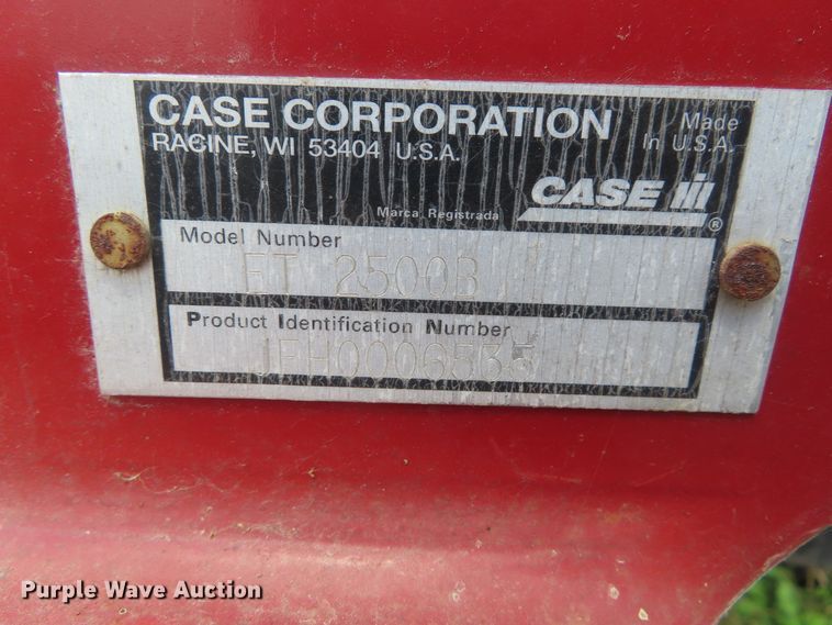 image for item DD6388 Case IH 2500 Ecolo-Till in-line ripper