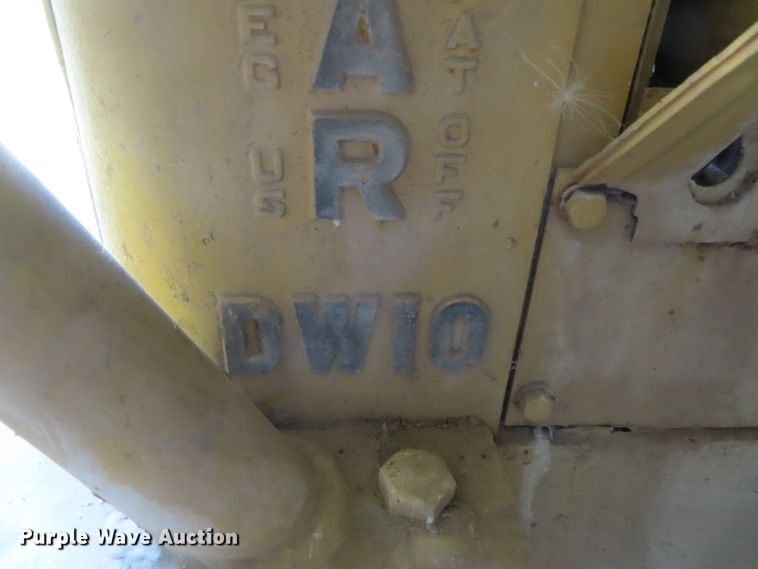 image for item DD6391 Caterpillar DW10 conventional scraper