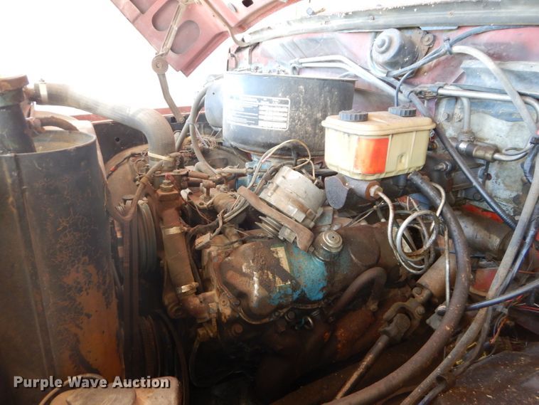 image for item DD6395 1980 Ford grain truck