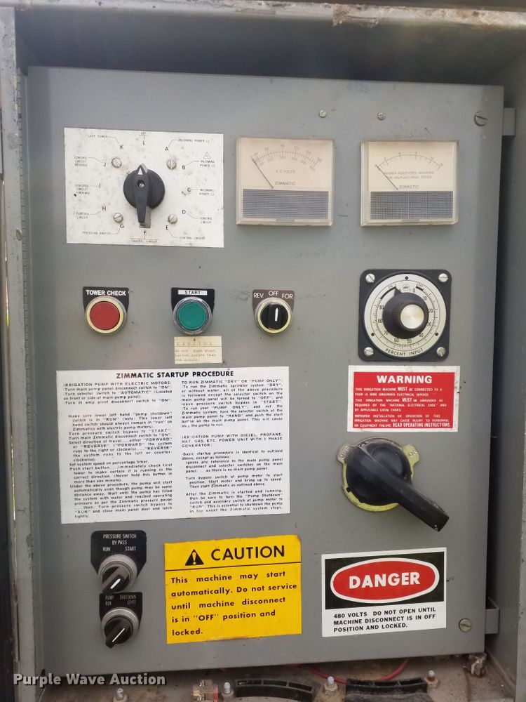 image for item G1905 Zimmatic irrigation pivot