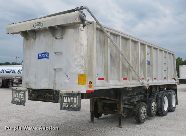image for item DB10220 2014 Mate end dump trailer