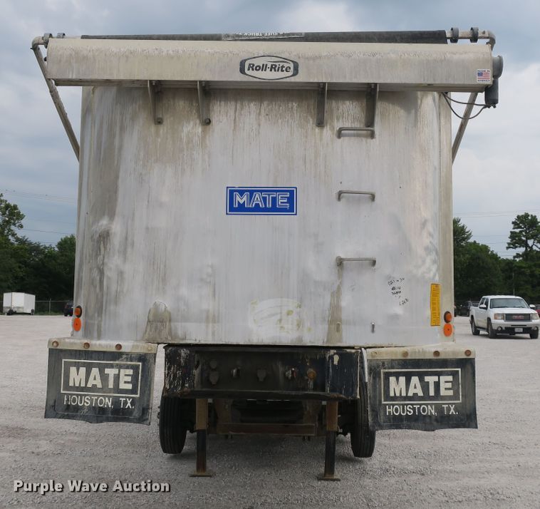 image for item DB10220 2014 Mate end dump trailer