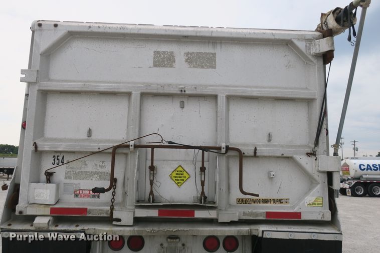 image for item DB10221 1989 Ravens end dump trailer