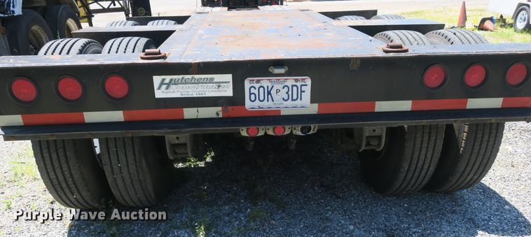 image for item DB10231 2006 Witzco Challenger lowboy equipment trailer