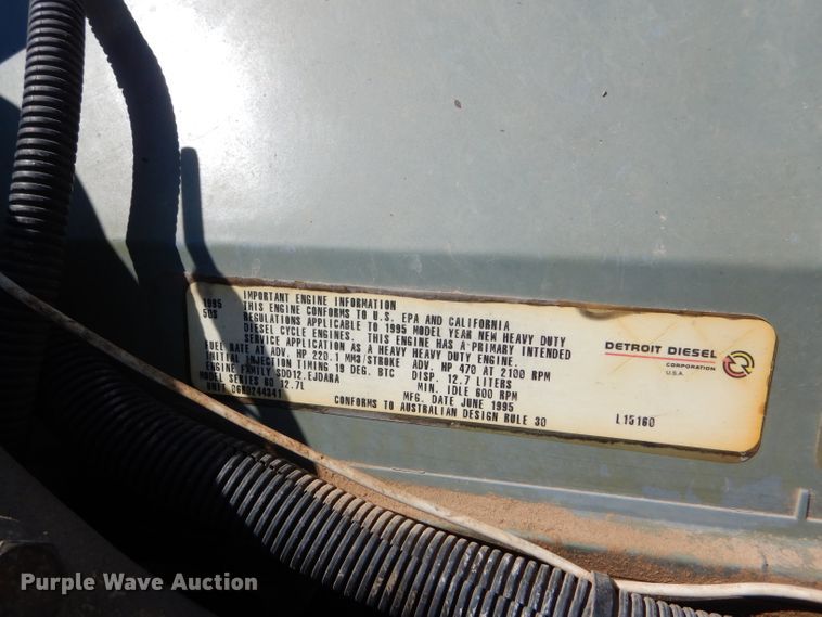 image for item DC5008 1996 Freightliner FLD semi truck