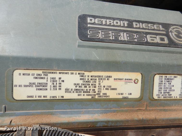 image for item DC5008 1996 Freightliner FLD semi truck