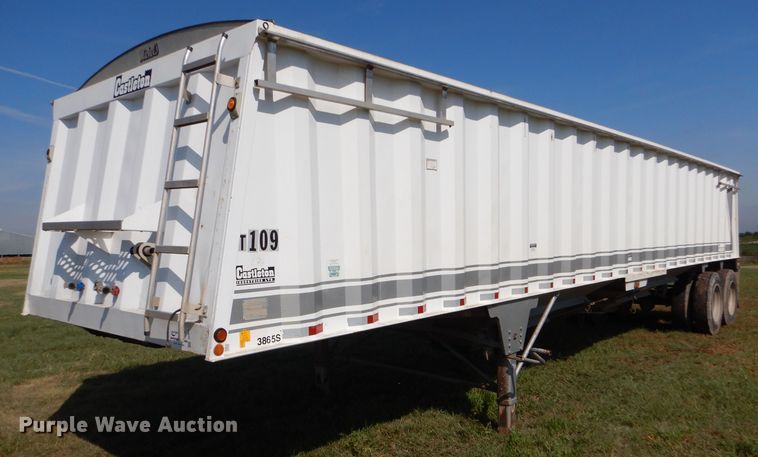image for item DC5012 2005 Castleton double hopper bottom grain trailer