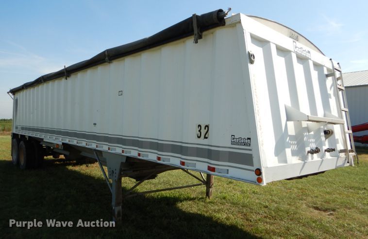 image for item DC5012 2005 Castleton double hopper bottom grain trailer