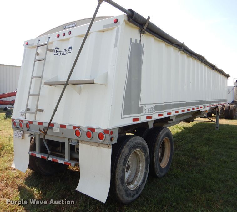 image for item DC5012 2005 Castleton double hopper bottom grain trailer