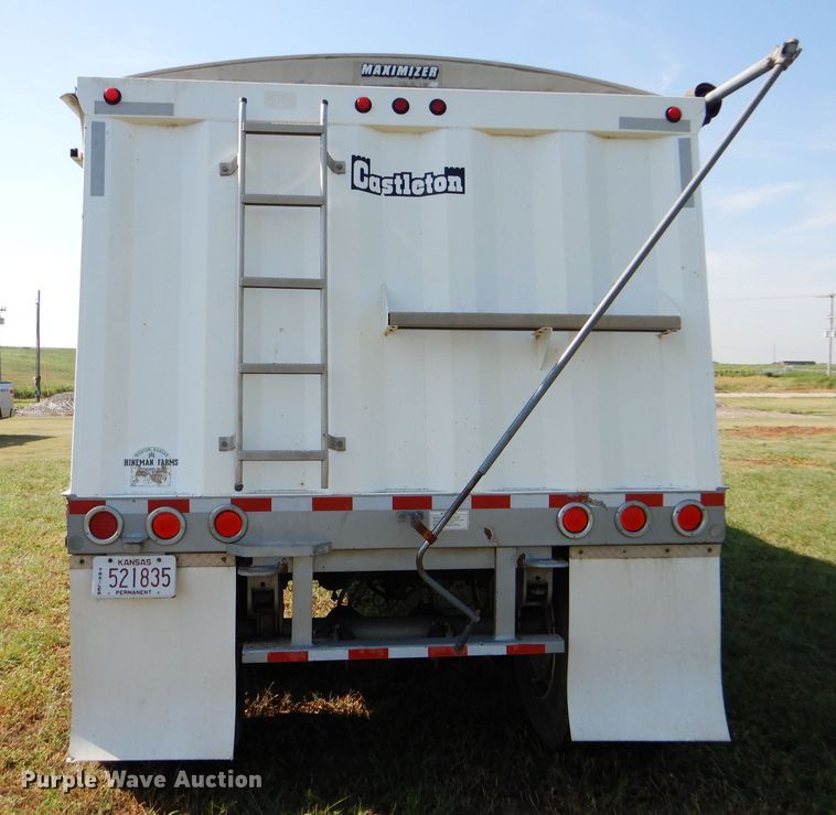 image for item DC5012 2005 Castleton double hopper bottom grain trailer