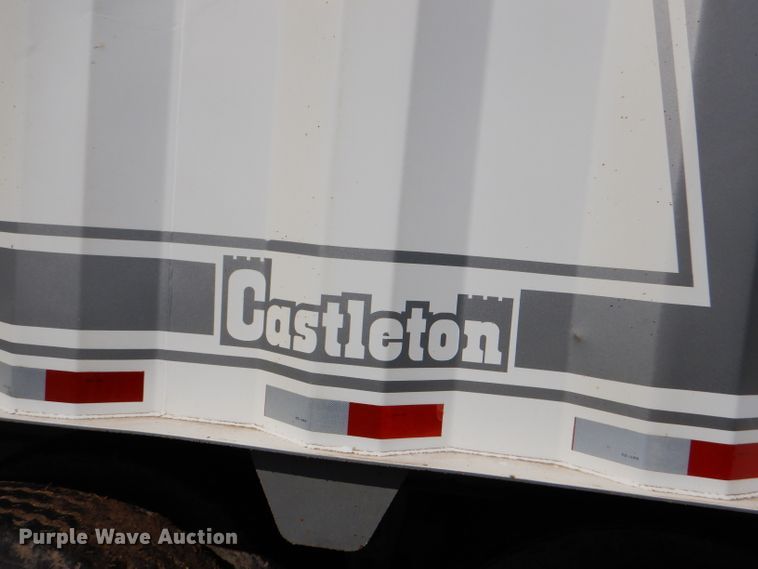 image for item DC5012 2005 Castleton double hopper bottom grain trailer