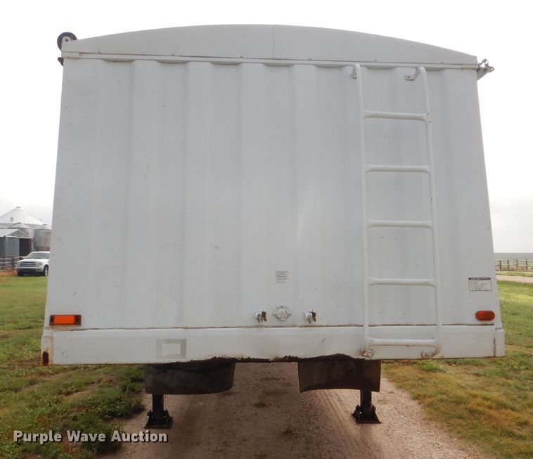 image for item DC5013 1997 Jet double hopper bottom grain trailer