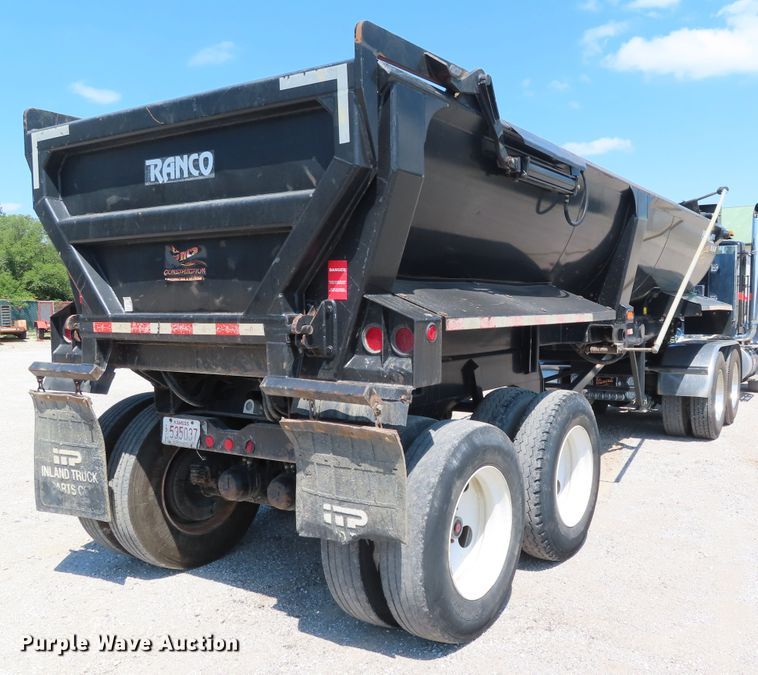 image for item DD6369 2017 Ranco 20-26-QF end dump trailer