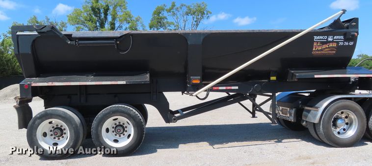 image for item DD6369 2017 Ranco 20-26-QF end dump trailer