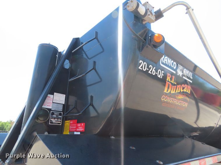 image for item DD6369 2017 Ranco 20-26-QF end dump trailer