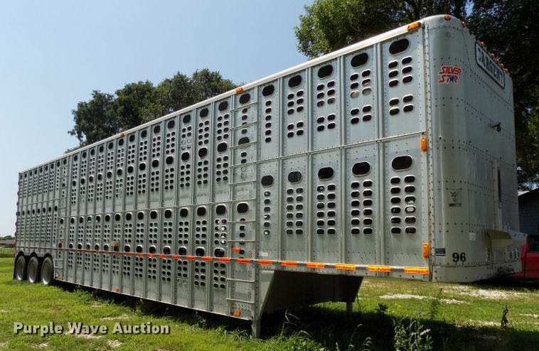 image for item DE7755 1997 Wilson PSDCL-302CL livestock trailer