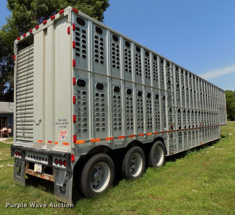 image for item DE7755 1997 Wilson PSDCL-302CL livestock trailer