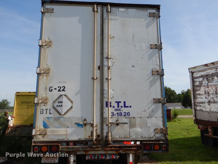 image for item DG4798 1986 Stoughton ASVW-485T-S-C-WEDGE dry van trailer