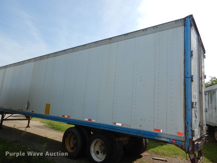 image for item DG4798 1986 Stoughton ASVW-485T-S-C-WEDGE dry van trailer