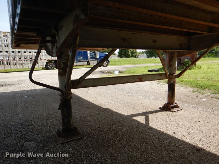 image for item DG4798 1986 Stoughton ASVW-485T-S-C-WEDGE dry van trailer