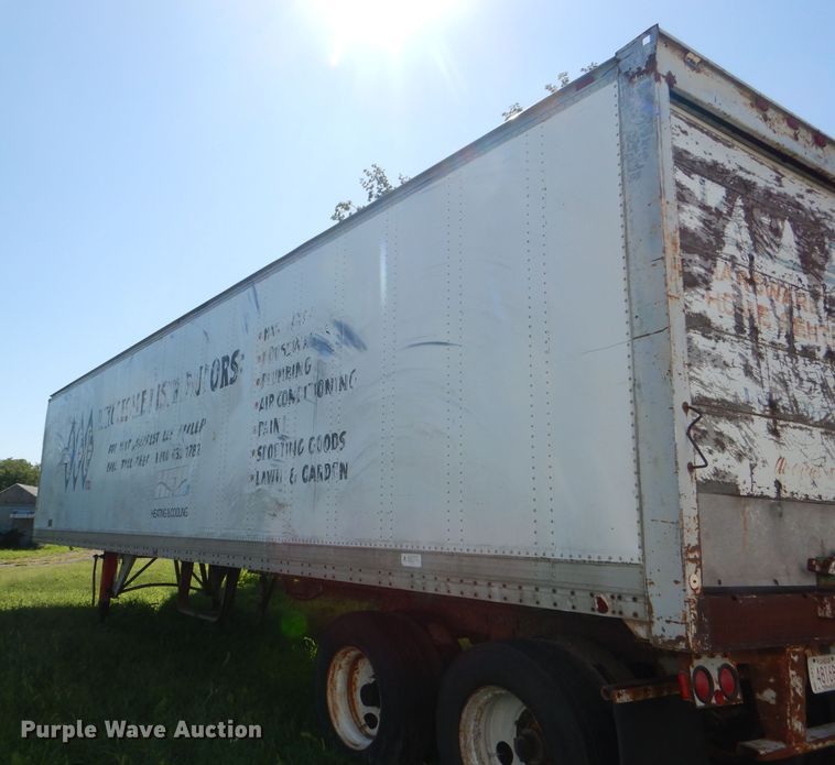 image for item DG4873 1978 Budd NF2S400D53 dry van trailer