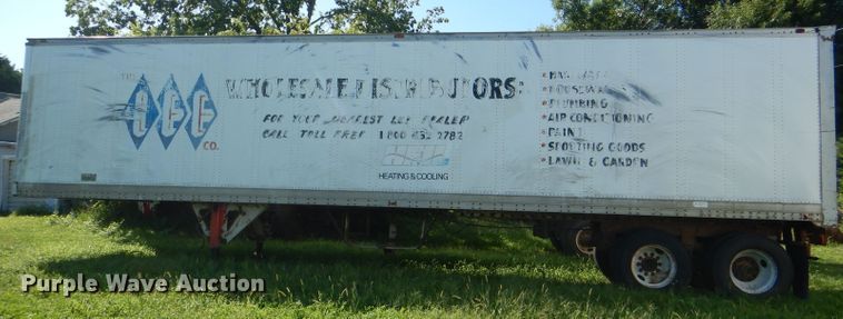 image for item DG4873 1978 Budd NF2S400D53 dry van trailer