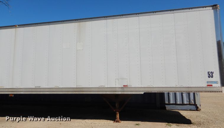 image for item DG4875 1993 Stoughton AVW-535T-S-C dry van trailer