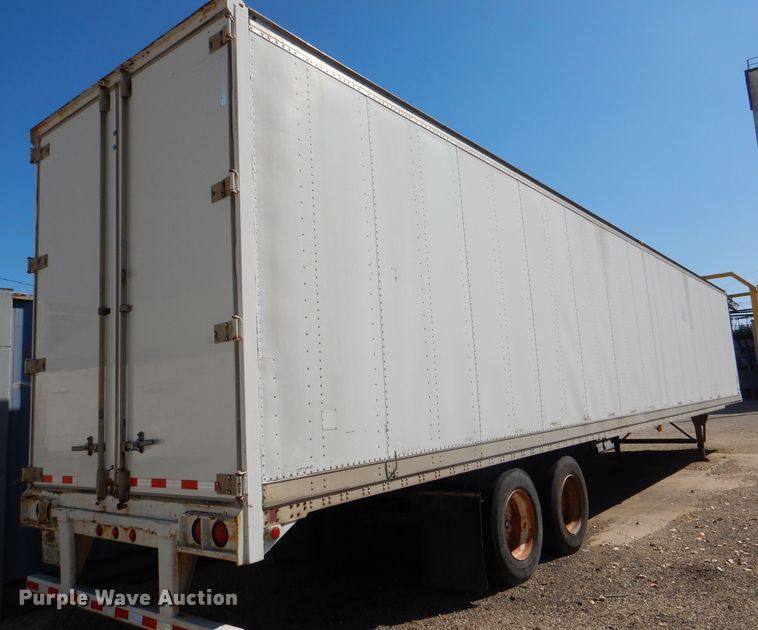 image for item DG4875 1993 Stoughton AVW-535T-S-C dry van trailer