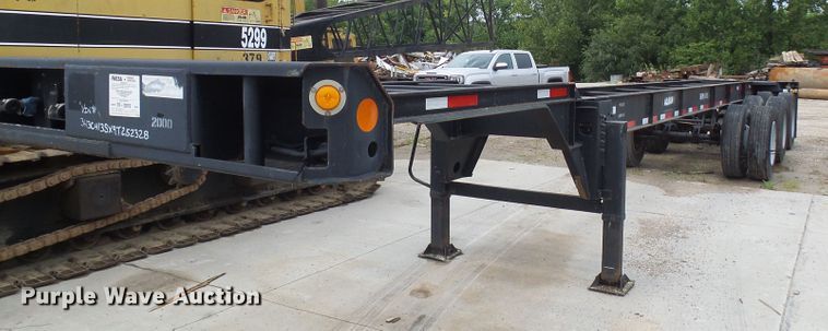 image for item DI0608 2009 Hyundai CGN403-516 flatbed trailer