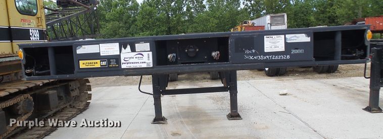 image for item DI0608 2009 Hyundai CGN403-516 flatbed trailer