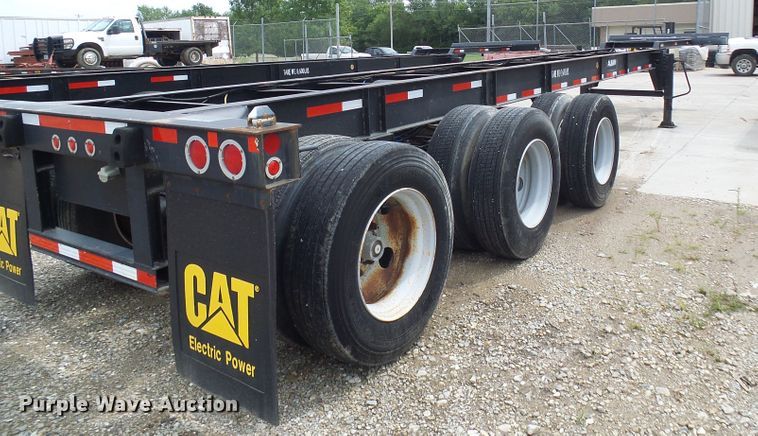 image for item DI0608 2009 Hyundai CGN403-516 flatbed trailer