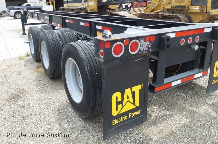 image for item DI0608 2009 Hyundai CGN403-516 flatbed trailer