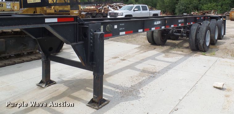image for item DI0608 2009 Hyundai CGN403-516 flatbed trailer