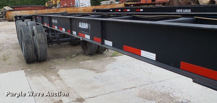 image for item DI0608 2009 Hyundai CGN403-516 flatbed trailer