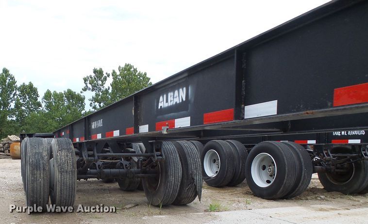 image for item DI0608 2009 Hyundai CGN403-516 flatbed trailer