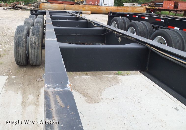 image for item DI0608 2009 Hyundai CGN403-516 flatbed trailer