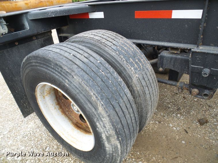 image for item DI0608 2009 Hyundai CGN403-516 flatbed trailer