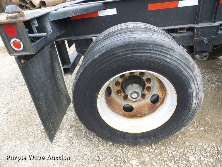 image for item DI0608 2009 Hyundai CGN403-516 flatbed trailer