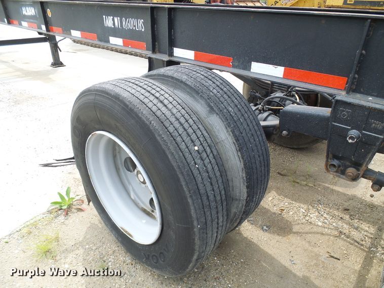 image for item DI0608 2009 Hyundai CGN403-516 flatbed trailer