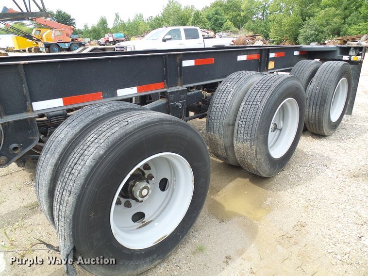 image for item DI0608 2009 Hyundai CGN403-516 flatbed trailer