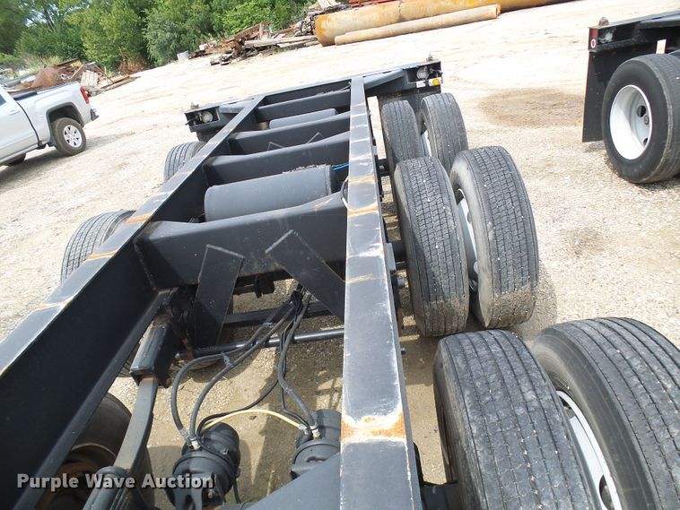 image for item DI0608 2009 Hyundai CGN403-516 flatbed trailer